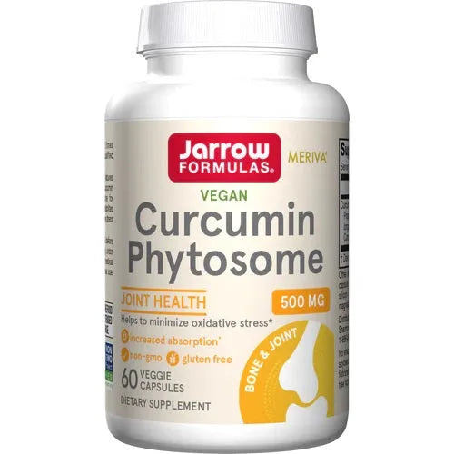 Curcumin Phytosome (Meriva) 500mg - 60 vcaps - Jarrow Formulas - Papildai