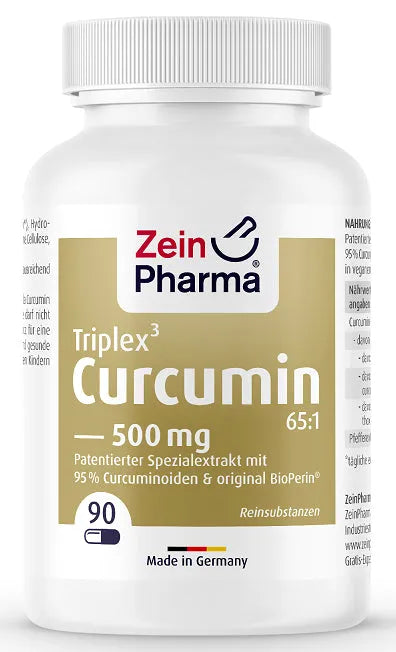Curcumin Triplex 500mg - 150 caps - Zein Pharma - Papildai