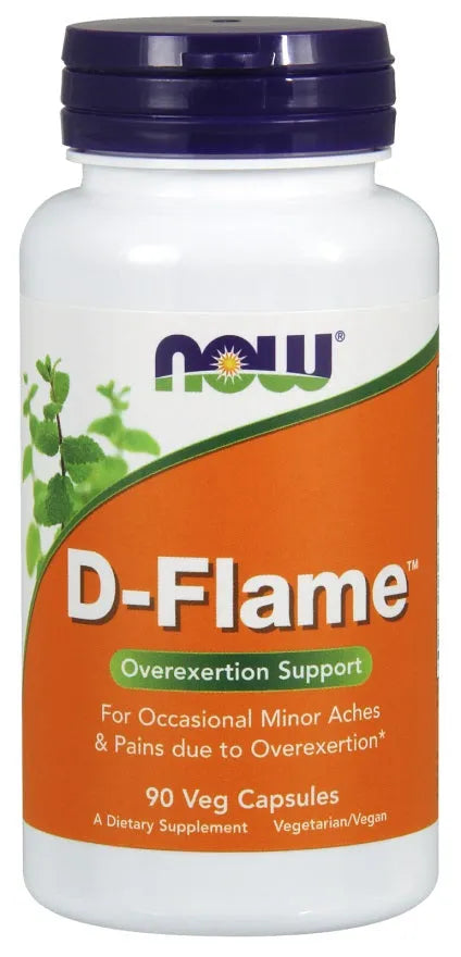 D-Flame - 90 vcaps - NOW Foods - Papildai