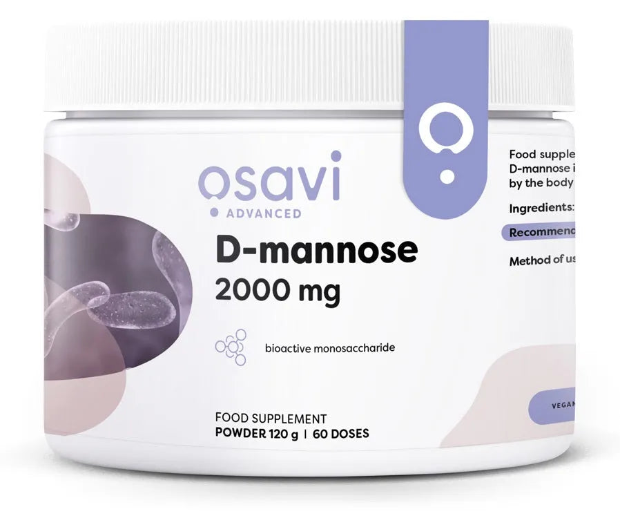 D-mannose Powder 2000mg - 120g - Osavi - Papildai