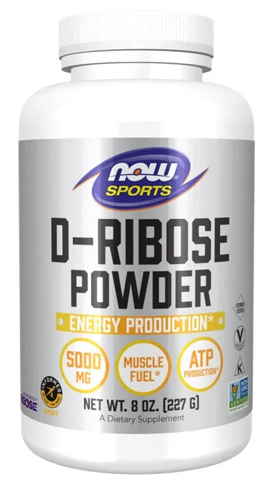 D-Ribose Powder - 227g - NOW Foods - Papildai