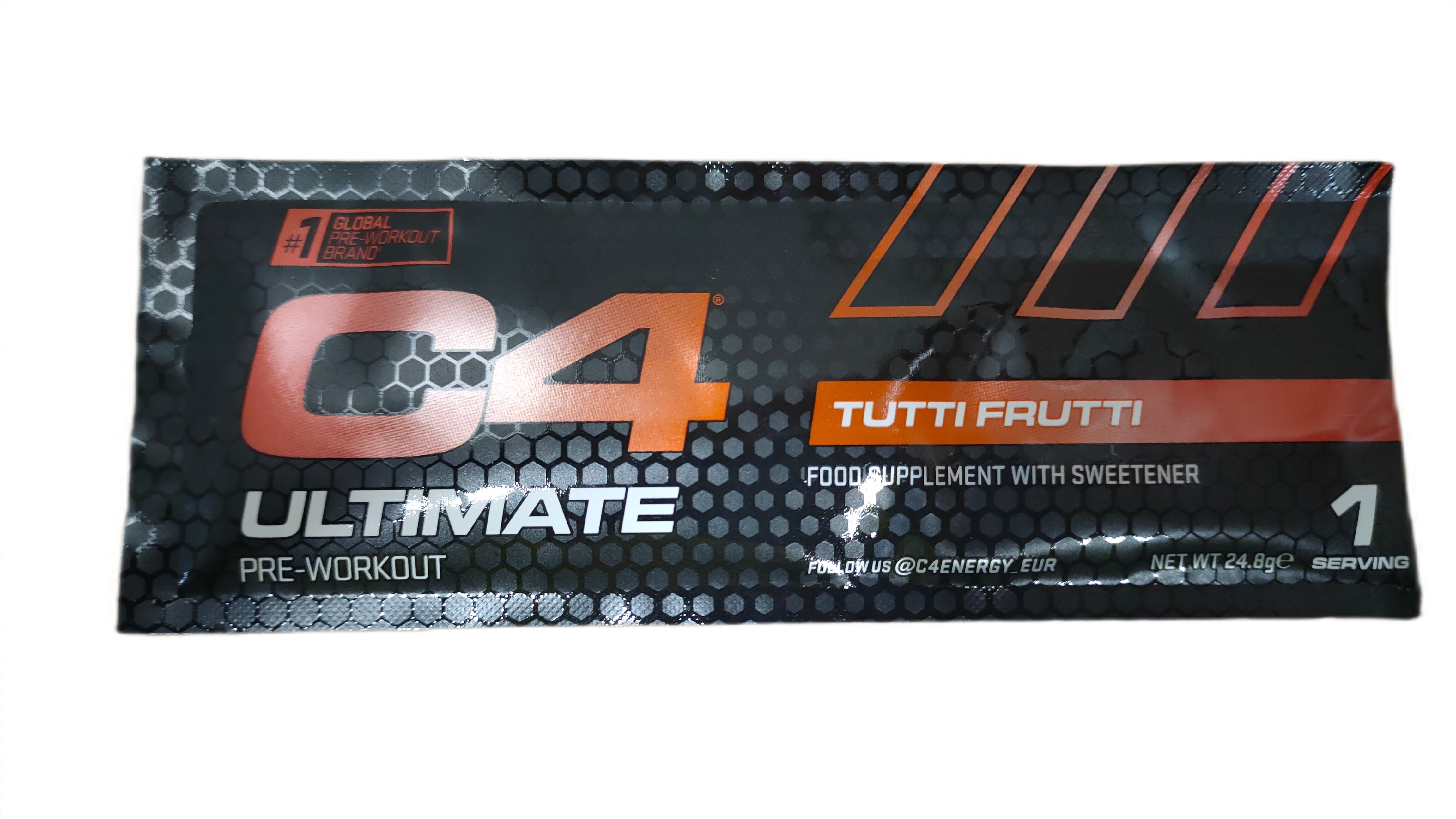 C4 Ultimate, Tutti Frutti - 24.8g (1 serving) - Cellucor