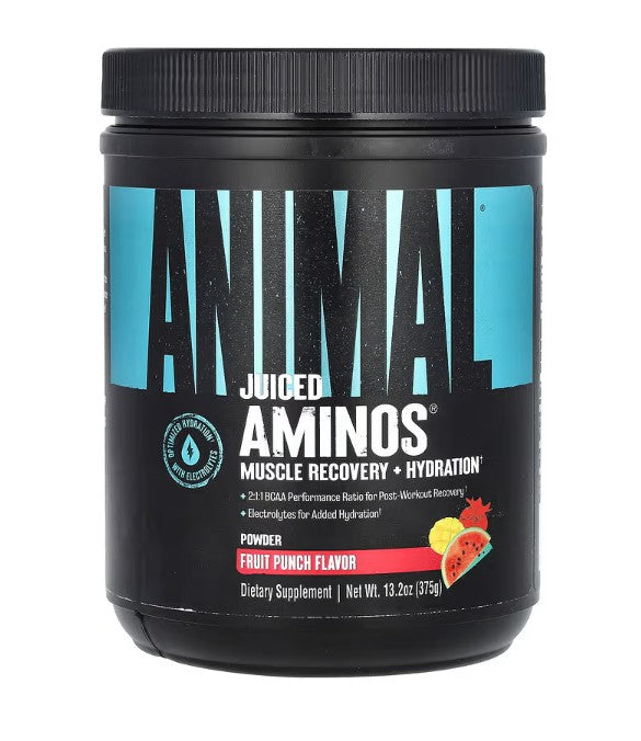 Animal Juiced Aminos, Fruit Punch - 375g - Animal
