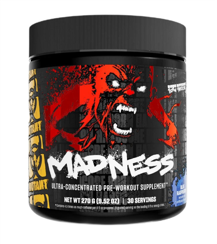 Mutant Madness, Blue Raspberry - 270g - Mutant