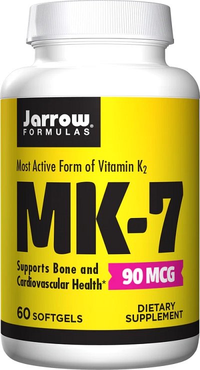 MK-7, 90mcg - 60 softgels - Jarrow Formulas