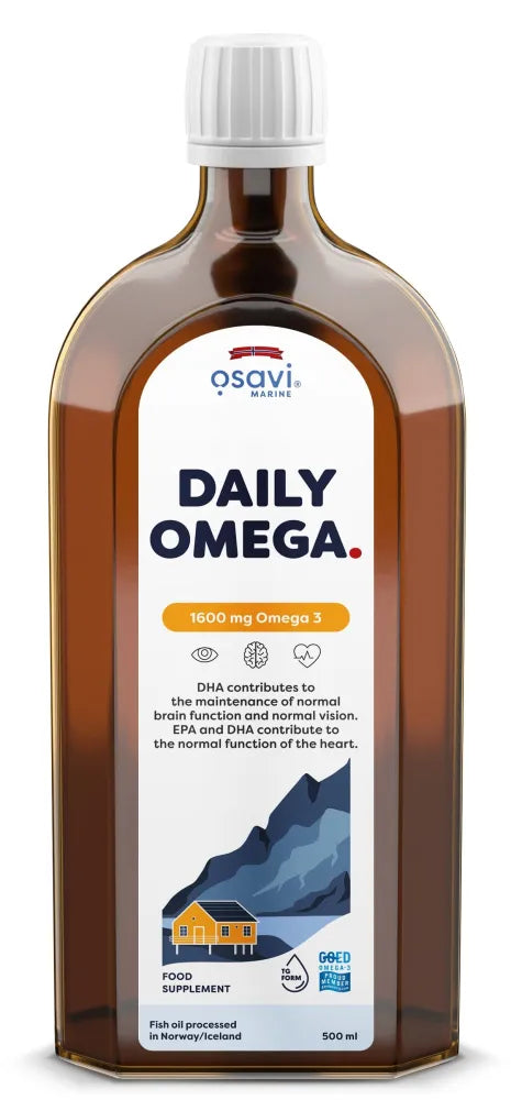 Daily Omega 1600mg 3 - 500 ml - Osavi - Papildai