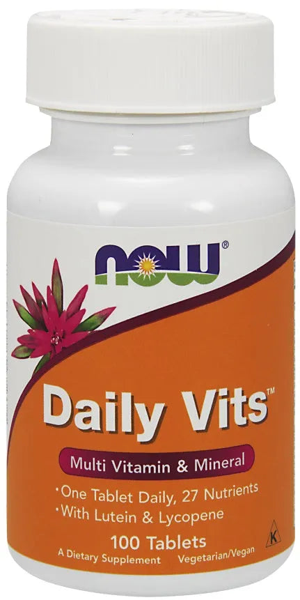 Daily Vits - 100 tabs - NOW Foods - Papildai