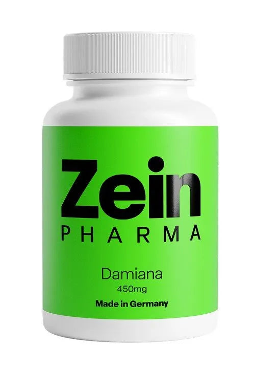 Damiana 450mg - 100 caps - Zein Pharma - Papildai
