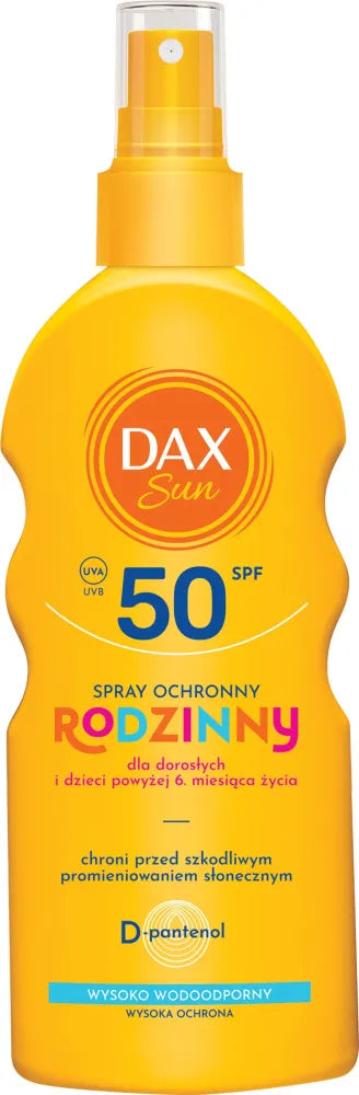DAX Sun Protective Family Spray SPF 50 200 ml. - Kosmetika