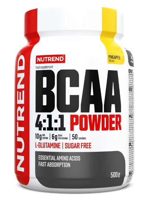 BCAA 4:1:1 Powder, Pineapple - 500g - Nutrend