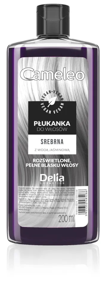 DELIA CAMELEO silver hair rinse 200ml new - Kosmetika