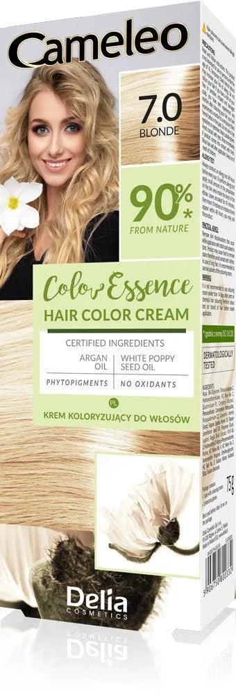 DELIA COSMETICS Cameleo Color Essence dažantis kremas Nr. 7.0 - šviesus 1op. - Kosmetika