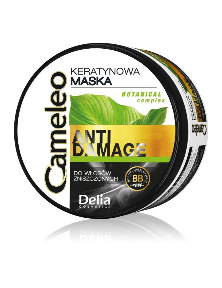 Delia Cosmetics Cameleo Keratino kaukė pažeistiems plaukams 200ml - Kosmetika