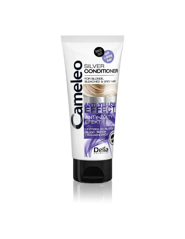 Delia Cosmetics Cameleo sidabrinis kondicionierius šviesiems ir pilkiems plaukams 200ml - Kosmetika