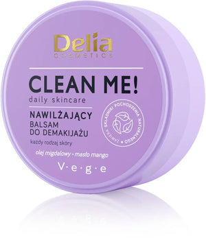 Delia Cosmetics Clean Me! drėkinantis makiažo valiklis balzamas - visiems odos tipams 40g - Kosmetika