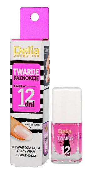 Delia Cosmetics Effect in 12 days Nagų kondicionierius Kietiems nagams 11ml - Kosmetika