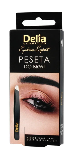 Delia Cosmetics Eyebrow Expert Antakių pincetai 1 vnt - Medicinos ir slaugos prekės