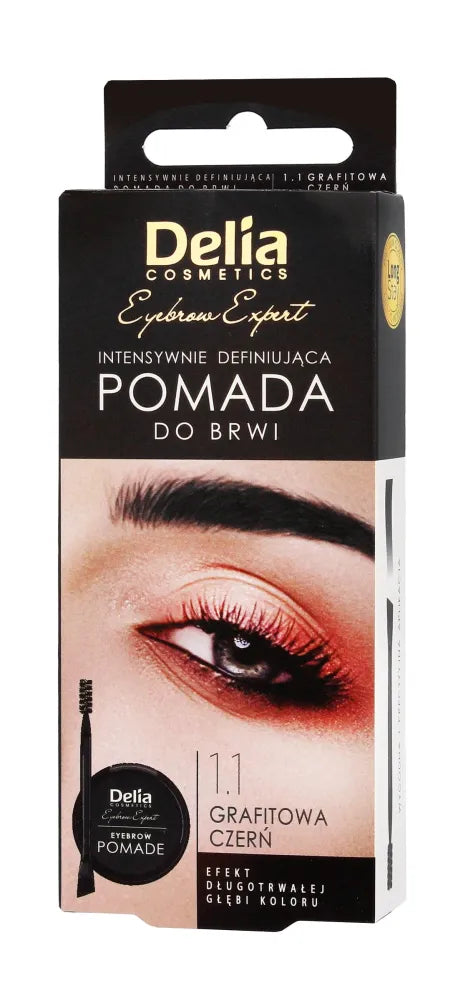 Delia Cosmetics Eyebrow Expert Pomade Grafitas 1 vnt. - Kosmetika