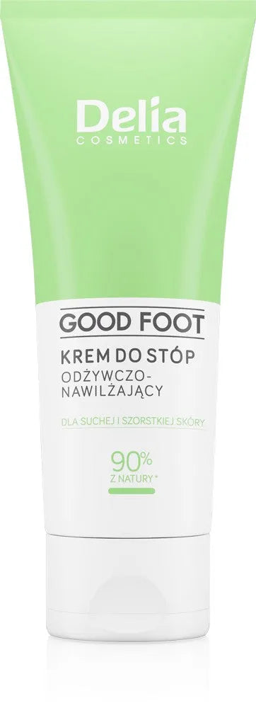 DELIA GOOD FOOT NOURISHING AND NATURAL CREAM D/STOP 100ML MAISTINGAS IR NATŪRALUS KREMAS PĖDOMS - Kosmetika