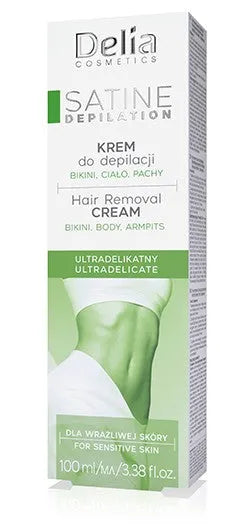 DELIA Satine Depilation Ultra- gentle cream 100 ml - Kosmetika