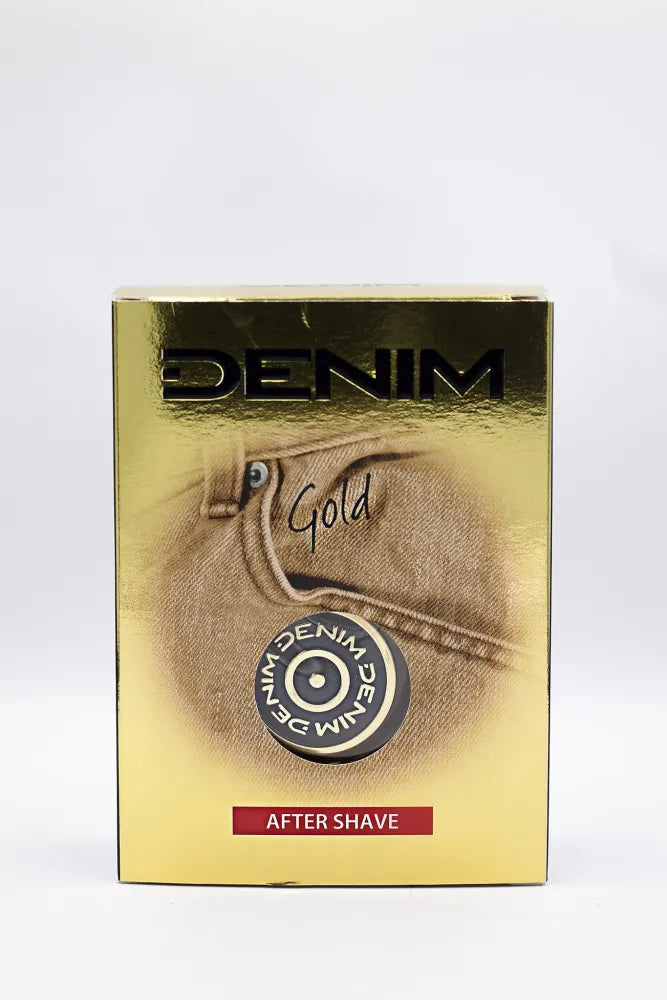 DENIM Gold aftershave for men 100 ml - Kosmetika