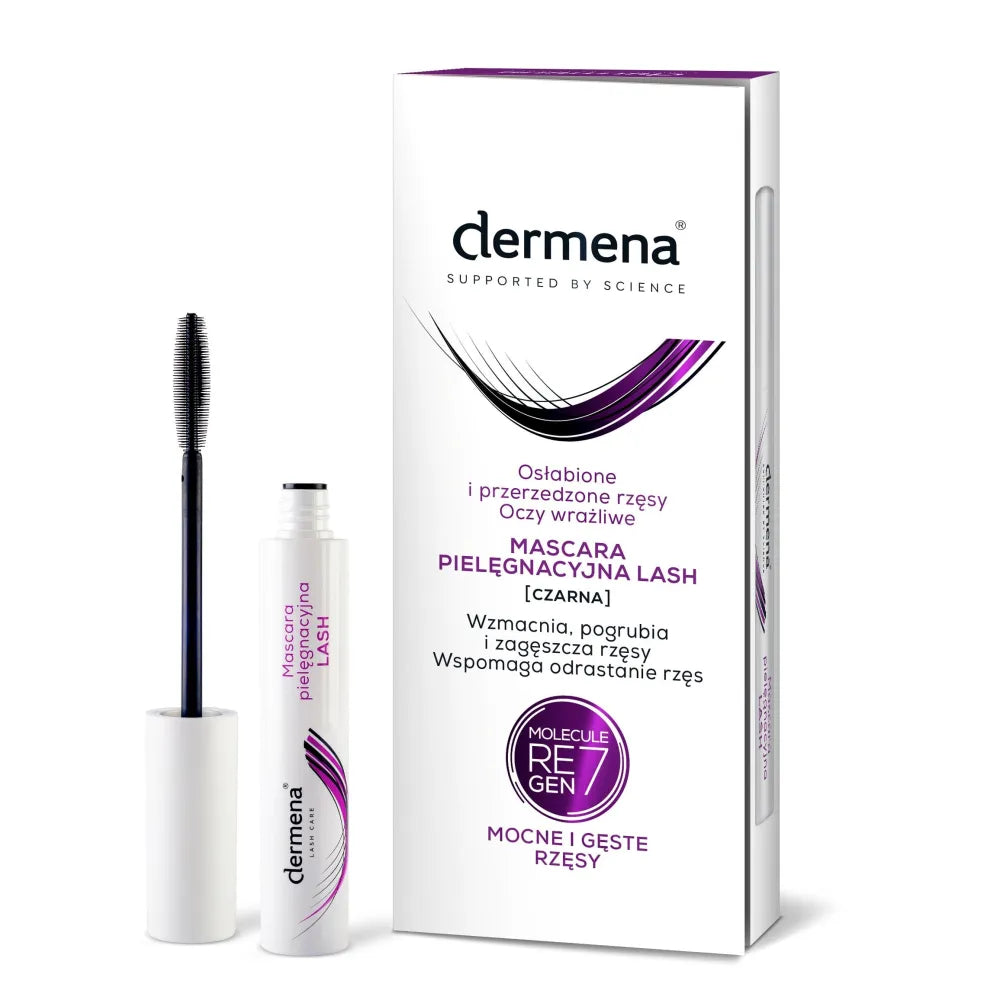 Dermena Lash Care Mascara maitinantis blakstienoms 10ml - Kosmetika