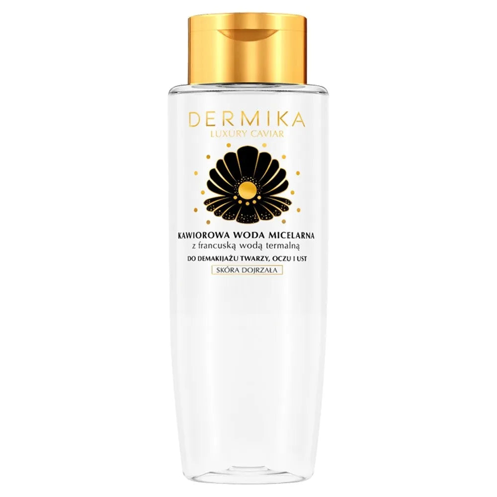 Dermika Luxury Caviar Micellar vanduo su Prancūzų terminiu vandeniu 400ml - Kosmetika