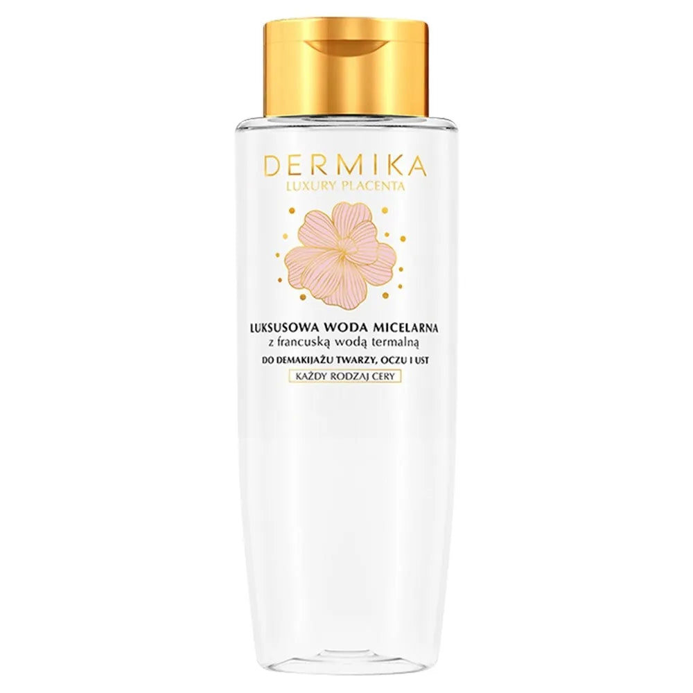 Dermika Luxury Placenta Micellar Water su Prancūzų Terminiu Vandeniu 400ml - Kosmetika
