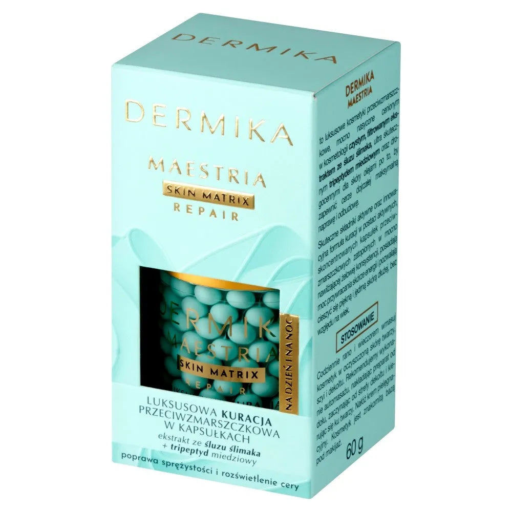 DERMIKA Maestria Skin Matrix Repair prabangus anti-raukšlių su sraigių gleivėmis 60g - Kosmetika