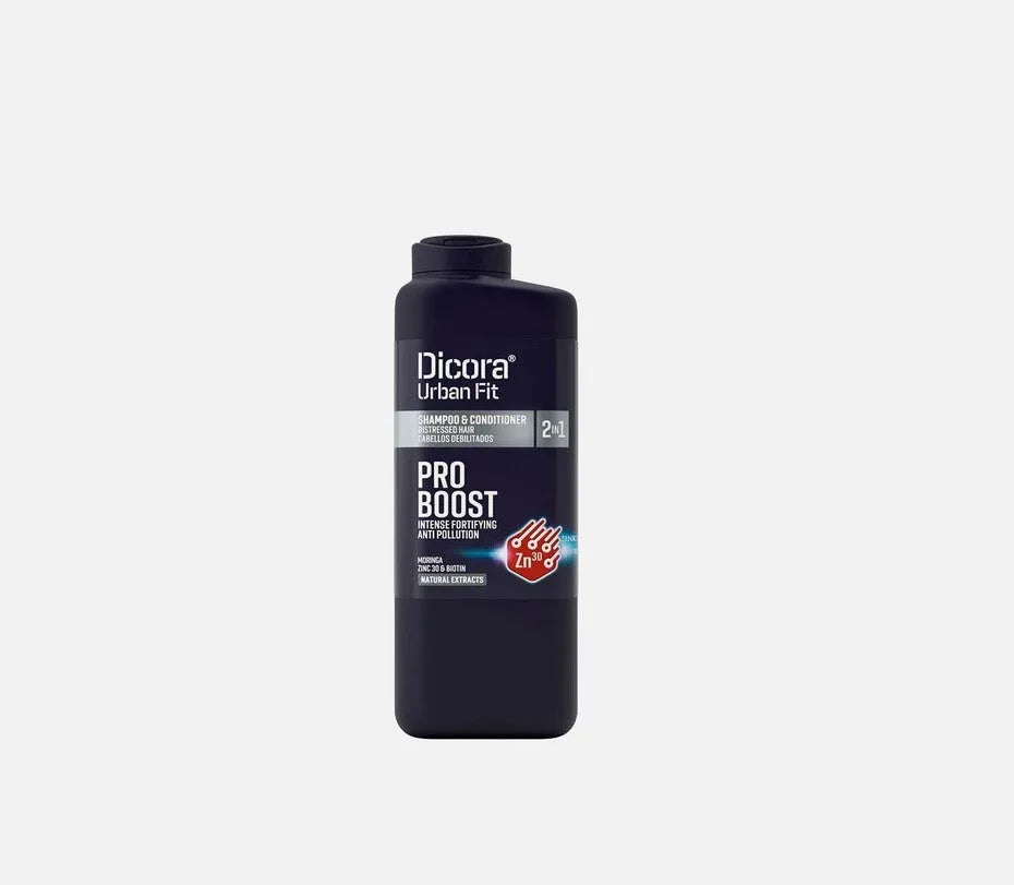 DICORA Urban Fit Pro Boost 2-in-1 stiprinantis šampūnas vyrams 400 ml - Kosmetika