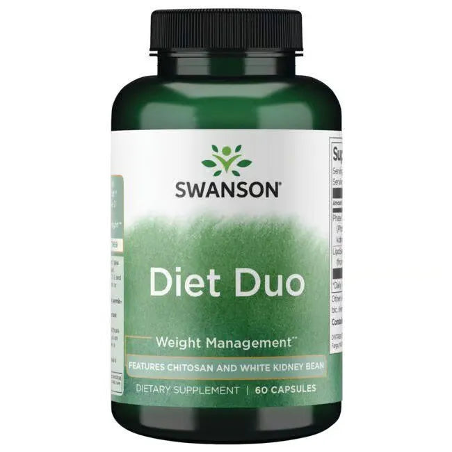 Diet Duo - Lieknėjimas - N60 - Swanson - Papildai