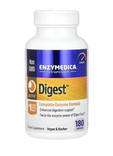 Digest - 180 caps - Enzymedica - Papildai