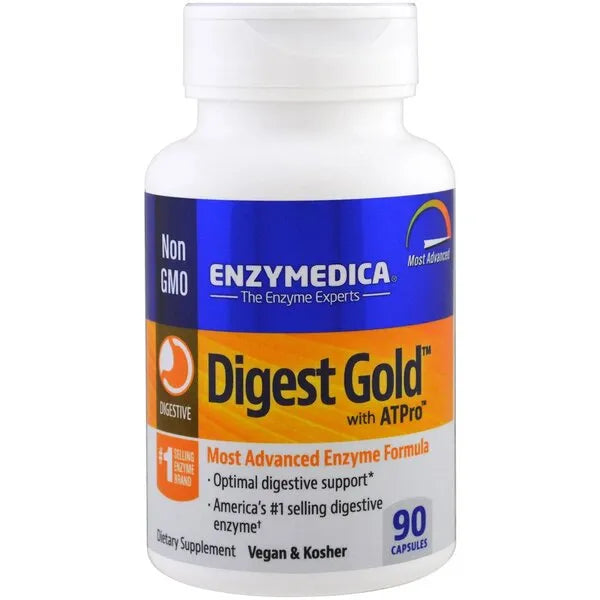 Digest Gold with ATPro - 90 caps - Enzymedica - Papildai