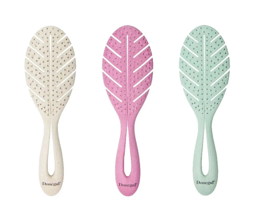 DONEGAL HAIR BRUSH biologiškai skaidomas ventiliuojamas Eco (1275) 1 vnt - Kosmetika