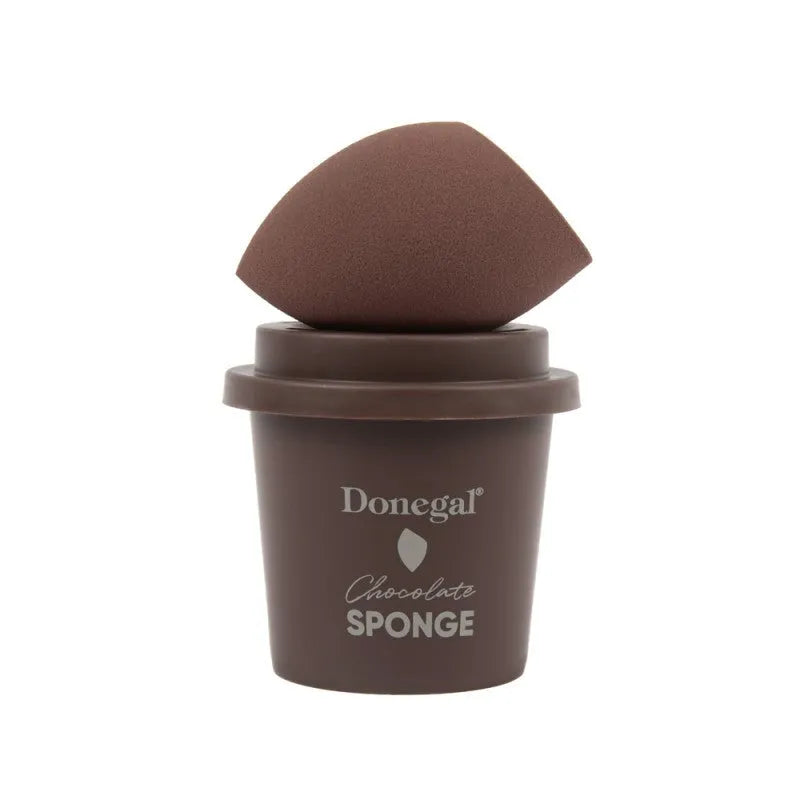 DONEGAL Morning Coffee - Šokoladinis makiažo kempinė su dėklu (4352) 1 vnt. - Kosmetika