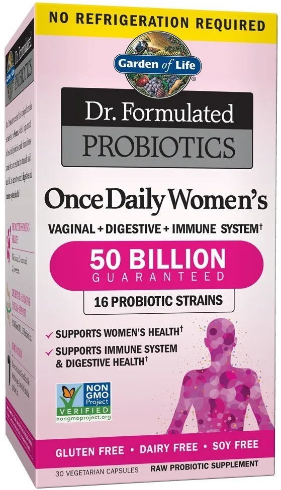 Dr. Formulated Probiotics Once Daily Women’s - 30 vcaps - Garden of Life - Papildai