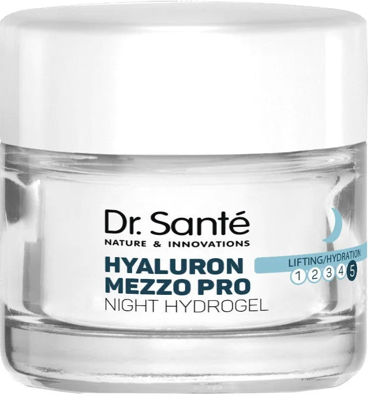 DR.SANTE Hyaluron Mezzo Pro Night Cream-Gel 50 ml - Kosmetika