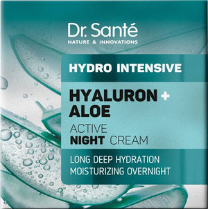 DR.SANTE Hydro Intensive Active Night Cream Hyaluron + Aloe 50 ml - Kosmetika
