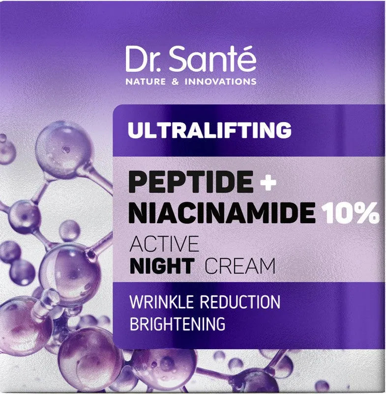 DR.SANTE Peptide + Niacinamide Active Night Cream 50 ml - Kosmetika