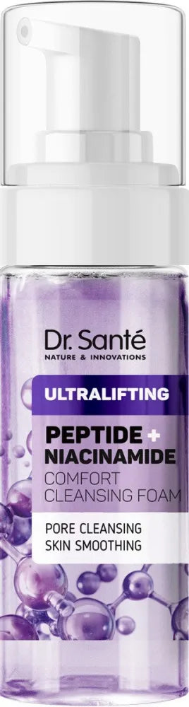 DR.SANTE Peptide + Niacinamide Comfortable cleansing foam for the face 150 ml - Kosmetika