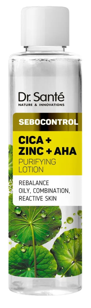 DR.SANTE Sebocontrol Cleansing Lotion Cica + Zinc + AHA 200 ml - Kosmetika