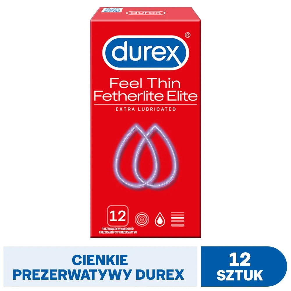 DUREX GIFT 12vnt ELLITE FETHERLITE - Medicinos ir slaugos prekės