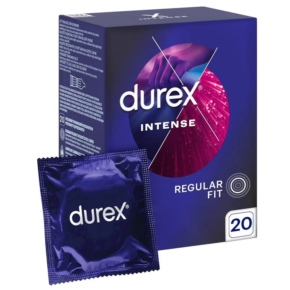 DUREX Intense stimulating condoms 20 pcs. - Higiena