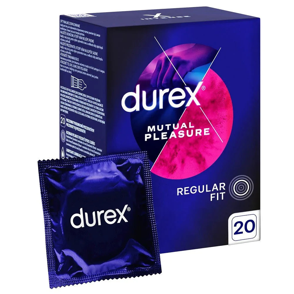 DUREX Mutual Pleasure Performa condoms with gel tabs 20 pcs. - Higiena