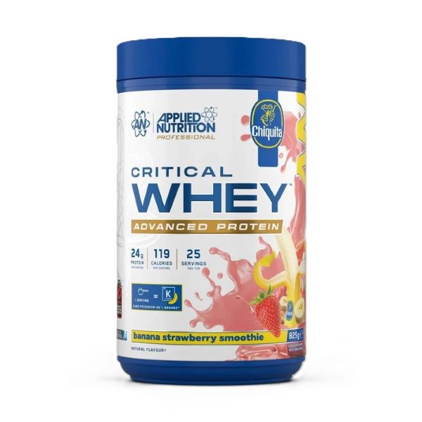 Critical Whey, Banana Strawberry Smoothie - 825g - Applied Nutrition