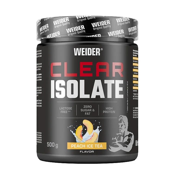 Clear Isolate, Peach Ice Tea - 500g - Weider