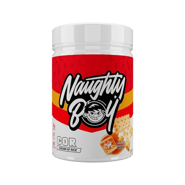 Cream of Rice, Caramel Biscuit - 1000g - Naughty Boy