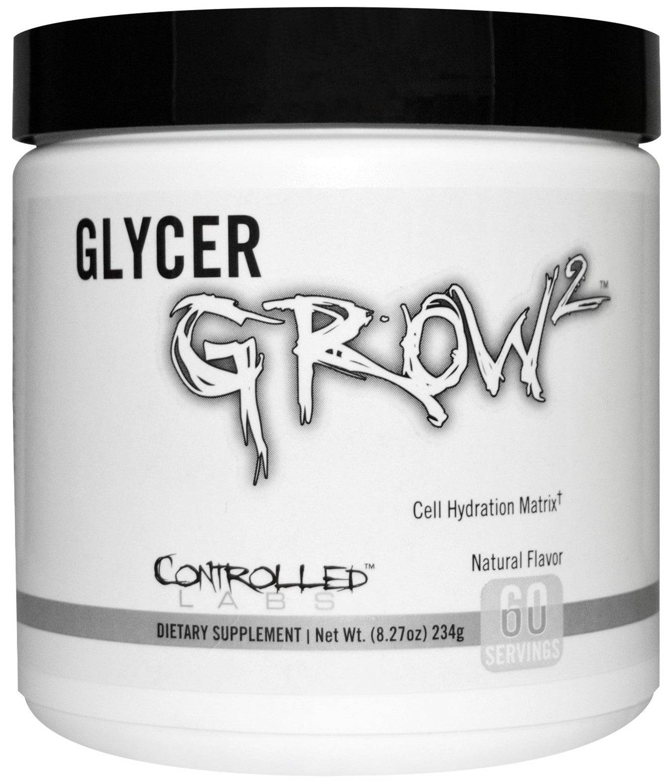 GlycerGrow 2, Unflavored - 234g - Controlled Labs