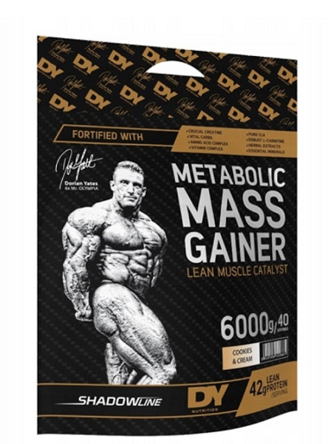Metabolic Mass Gainer, Cookies & Cream - 6000g - Dorian Yates