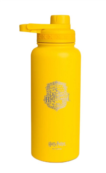 Bohtal Insulated Sports Bottle - Harry Potter, Hufflepuff - 960 ml. - SmartShake